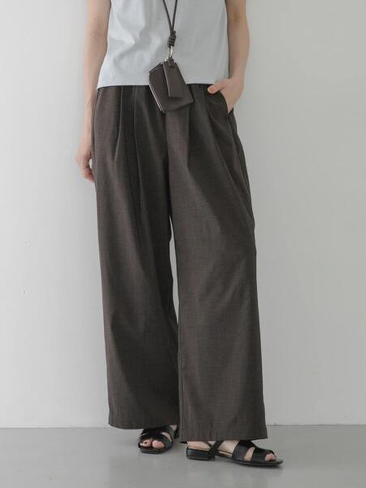 Urban Research Sonny Label 接觸冷感人氣機能寬褲