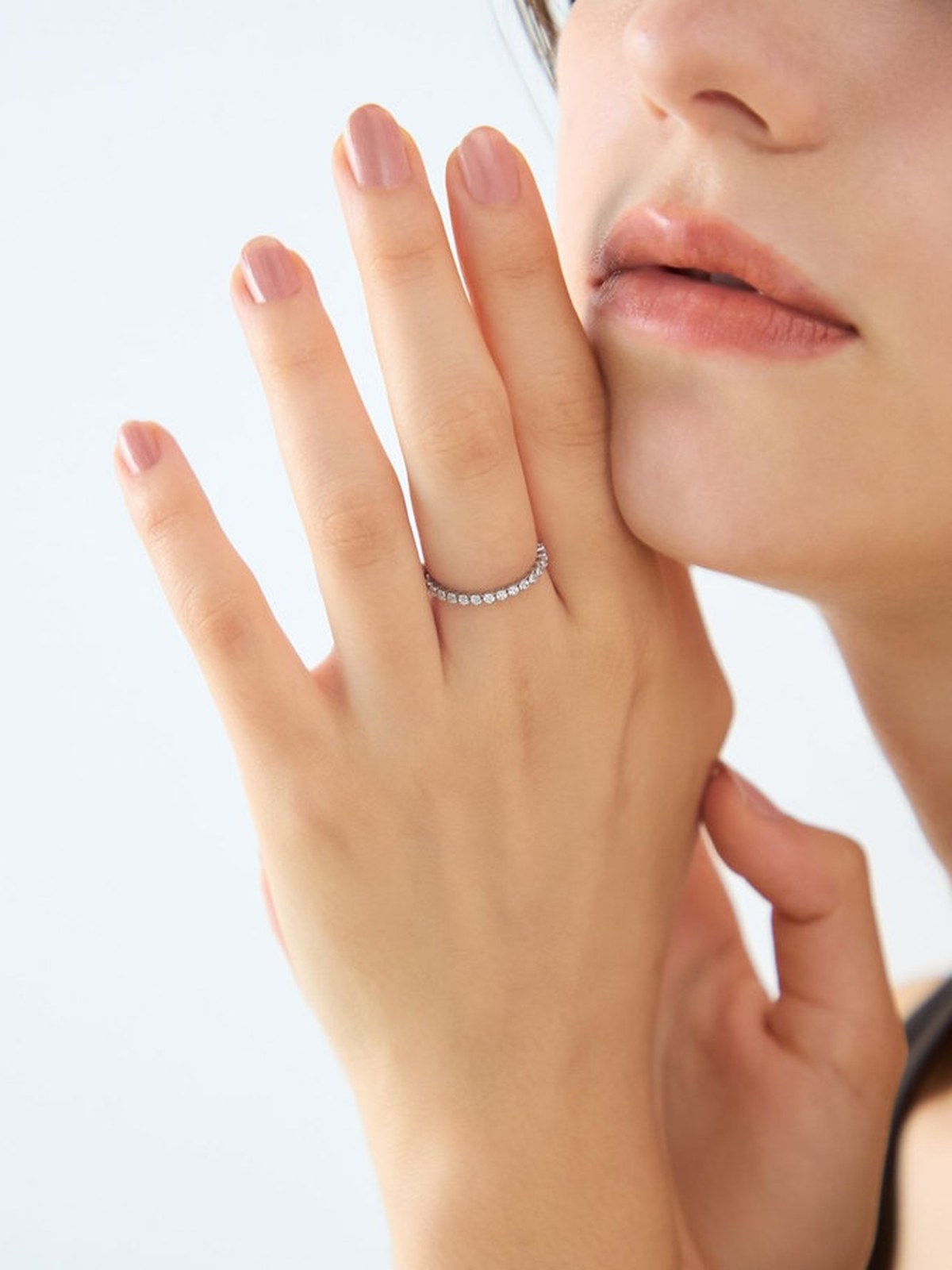 ete 水鑽手指鍊環