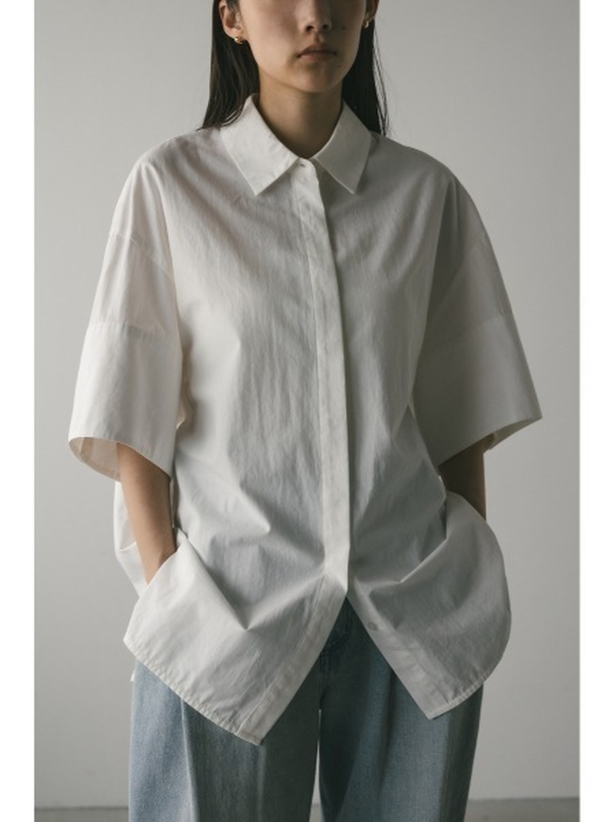 [50%off] 半袖寬鬆襯衫